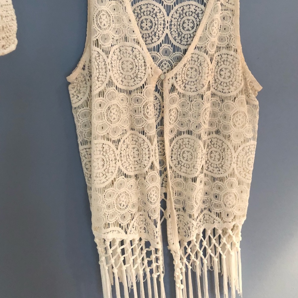 Embroidered vest